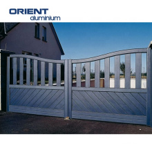 Residential Aluminum Automatic Gate For House Metal Compound Gates